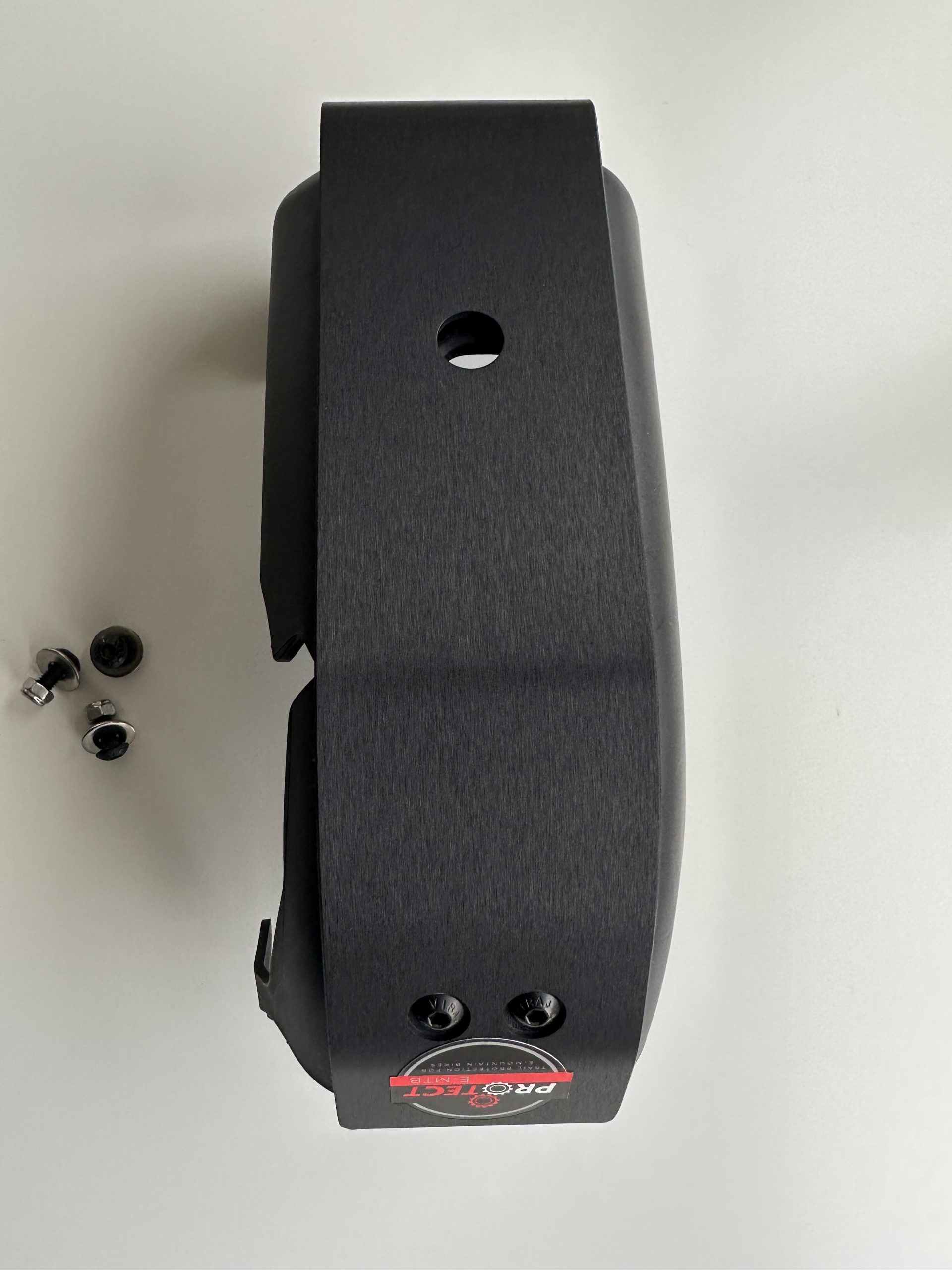 BASH GUARDS FOR CUBE STEREO HYBRID 140/160 2022/2023/2024 FOR 750w BATTERY WITH THE 9CM WIDE MOTOR COVER, NOT THE 10.5CM COVER WHICH HAS SPACE TO INCORPORATE THE TRACKER. (PLEASE CHECK PRIOR TO ORDERING) IN HARD ANODISED BLACK(NOT FOR 500/625w). (Will not fit frame size in small) - Image 4
