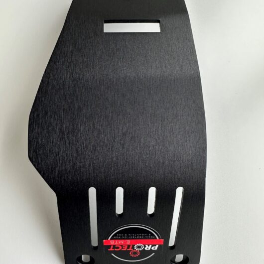 BASH GUARD FOR MONDRAKER CRAFTY , LEVEL, CHASER WITH 625W BATTERY AND BOSCH GEN4 MOTOR 2021/22/23/24 (WILL NOT FIT 750W MODELS) IN HARD ANNODISED BLACK.