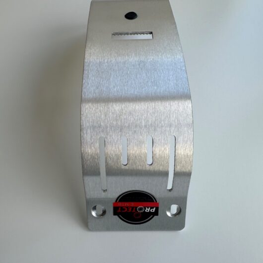 BASH GUARD FOR MONDRAKER CRAFTY , LEVEL, CHASER WITH 750W BATTERY AND BOSCH GEN4 MOTOR 2022/22/23/24 (WILL NOT FIT 625W MODELS) IN BRUSHED ALLOY FINISH.