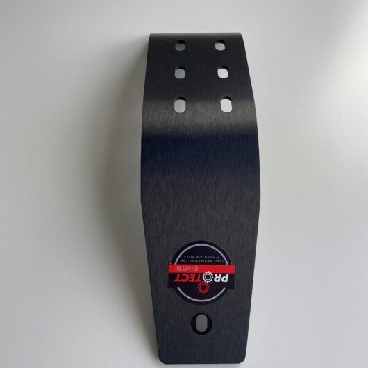 BASH GUARD FOR SPECIALIZED LEVO SL CARBON 2020/2021/2022, WITH BOLT IN HARD ANODISED BLACK