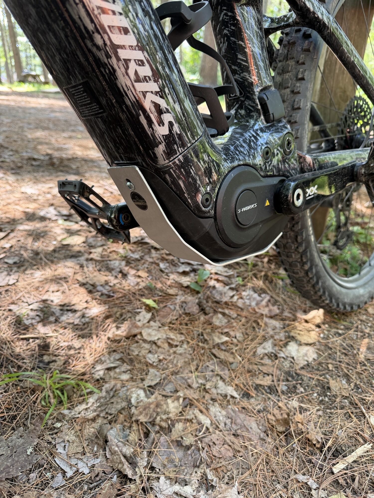 BASH GUARD FOR SPECIALIZED LEVO “R” GEN4 BRUSHED ALLOY FINISH (NOT FOR STANDARD GEN4 LEVO) - Image 3